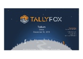 Tallium demo Jan 18