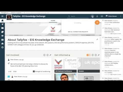 EIS Tallyfox Knowledge Exchange basic user guide