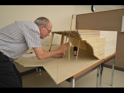 Scale model acoustics testing for the Stage Pavilion