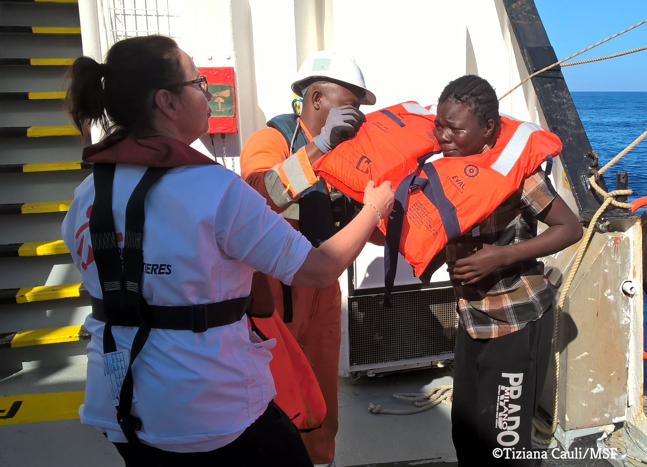 Aboard the Aquarius: The Women Rescued at Sea - Women & Girls